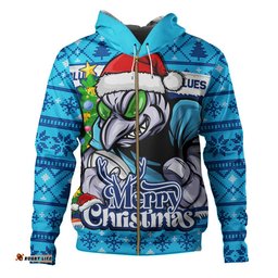 New South Wales Blues Hoodie Merry Christmas Game Day Knit Style Team Edition