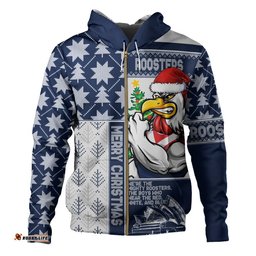 Sydney Roosters Hoodie Christmas Magic Knit Style Winter Glow