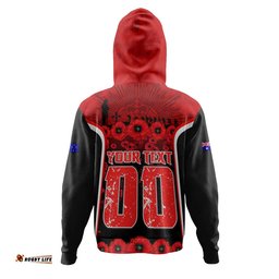 St. George Illawarra Dragons Hoodie Lest We Forget In Honor And Remembrance