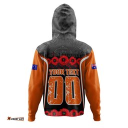 Wests Tigers Hoodie Lest We Forget In Honor And Remembrance