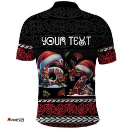 Aotearoa Six Seven Personalized Polo Shirt New Zealand Funny Christmas LT9