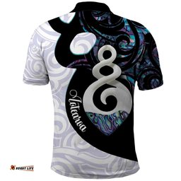 Aotearoa Pikorua Polo Shirt NZ Twist - Bond And Love LT14