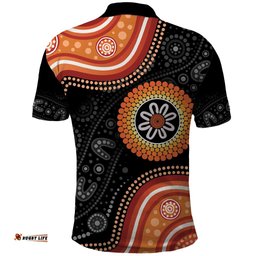 Australia Aboriginal Art Polo Shirt Indigenous Proud LT14