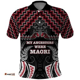Aotearoa Polo Shirt Proud To Be Maori LT05