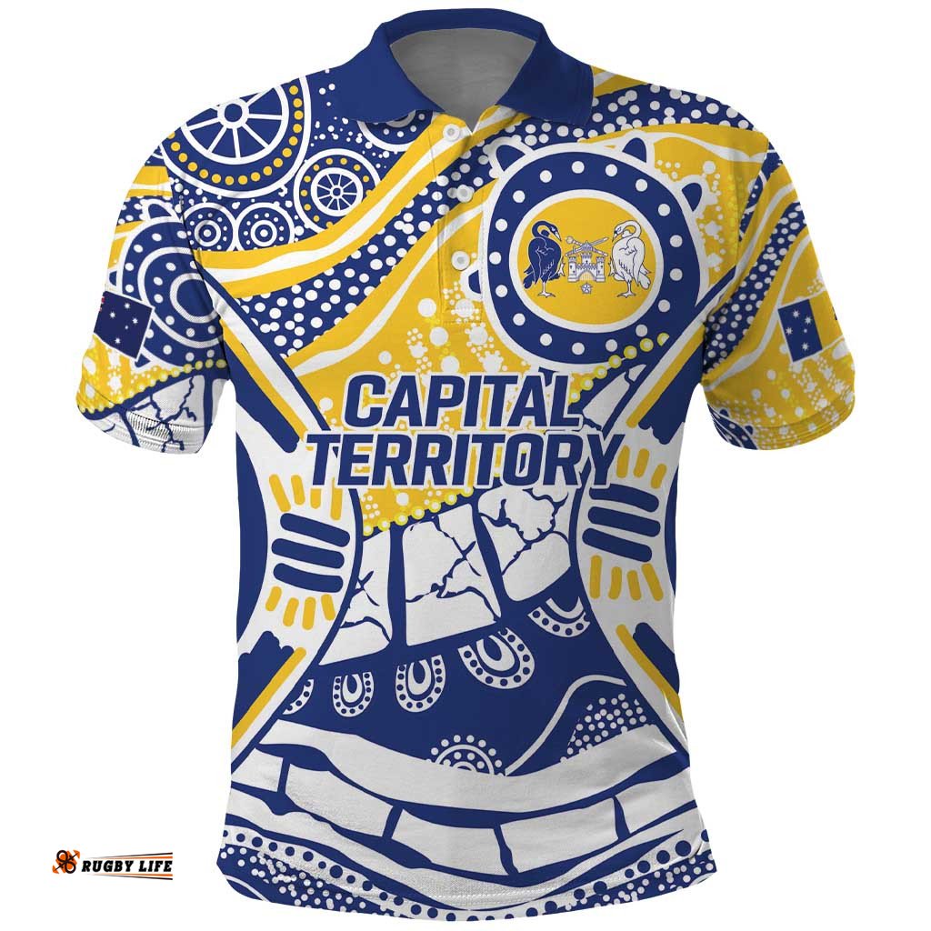 Australian Capital Territory Polo Shirt For The King The Law And The People LT9