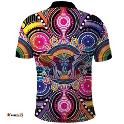 Australia Indigenous Autism Awareness Polo Shirt Its Okay To Be Different LT05