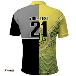 Custom Cricket AUNZ Spirit Polo Shirt Aussie New Zealand Retro Edition LT9