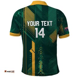 Australia Socceroos 2026 Custom Polo Shirt Go Aussie Kangaroo National Color LT14