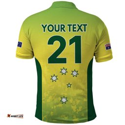 Australian Kangaroo Lawn Bowls Custom Polo Shirt Aussie Minimalist Style LT9
