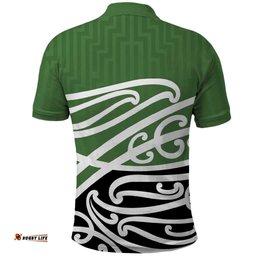 Green Fern New Zealand Kowhai Ngutukak Polo Shirt LT9