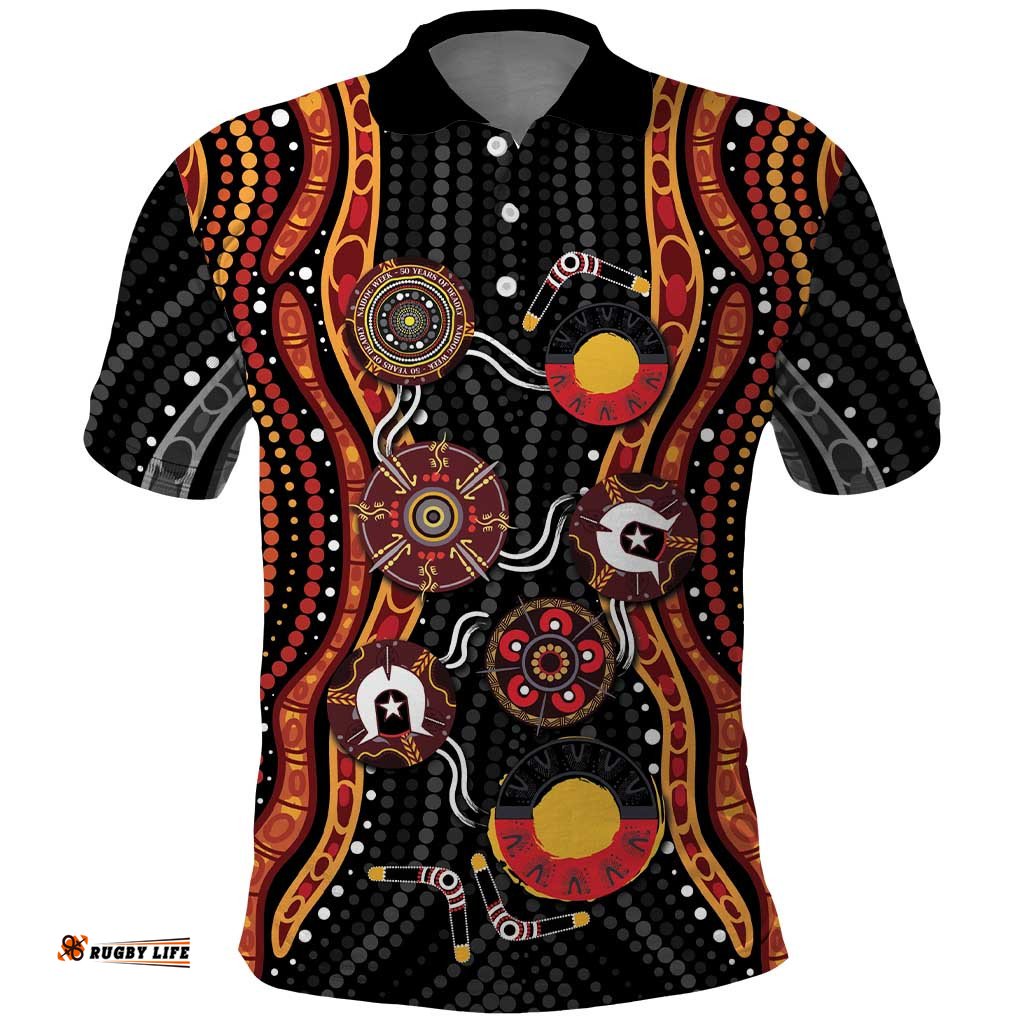 NAIDOC Week 2026 Polo Shirt Together We Rise Together We Stay Deadly LT9