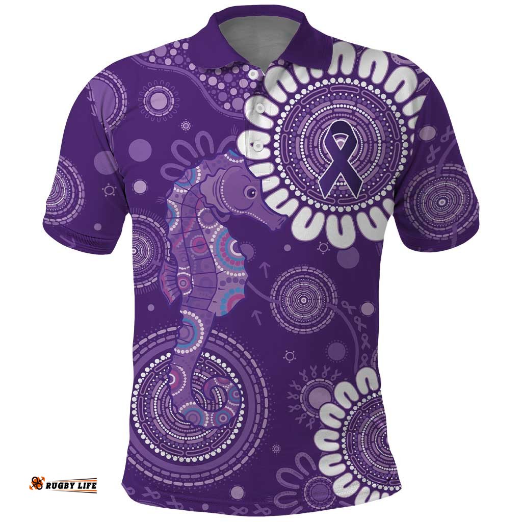 Sea Horse Australia Epilepsy Awareness Polo Shirt LT9