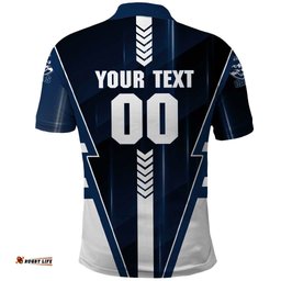 Personalized Geelong Cats Polo Shirt Modern Geometric Sports Graphic Style TS04