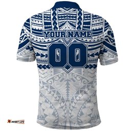 Personalized Geelong Cats Polo Shirt Polynesian Tribal Pattern Heritage Football TS04