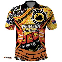 Western Australia Golden State Polo Shirt LT9