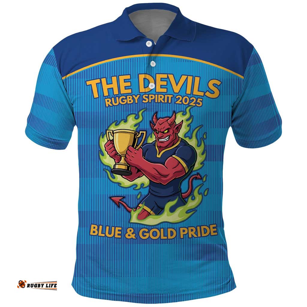 Pride of Norths Rugby Spirit Custom Polo Shirt Queensland Grand Final Edition 2025 LT9