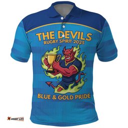 Pride of Norths Rugby Spirit Custom Polo Shirt Queensland Grand Final Edition 2025 LT9