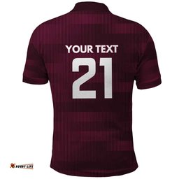 Pride of Burleigh Rugby Spirit Custom Polo Shirt Queensland Grand Final Edition 2025 LT9