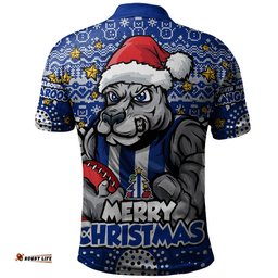 North Melbourne Polo Shirt Ugly Christmas Knit Patterns Vintage Jersey