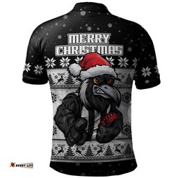 Collingwood Polo Shirt Special Ugly Christmas Holiday Footy Fans