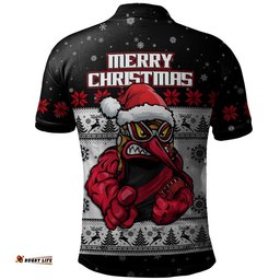 Essendon Polo Shirt Special Ugly Christmas Holiday Footy Fans