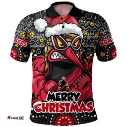 Essendon Polo Shirt Ugly Christmas Knit Patterns Vintage Jersey