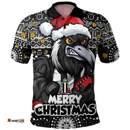 Collingwood Polo Shirt Ugly Christmas Knit Patterns Vintage Jersey