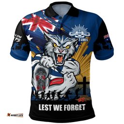 Geelong Cats Polo Shirt ANZAC Day Honour And Football Legacy