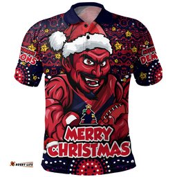 Melbourne Polo Shirt Ugly Christmas Knit Patterns Vintage Jersey