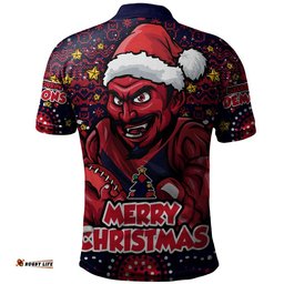Melbourne Polo Shirt Ugly Christmas Knit Patterns Vintage Jersey