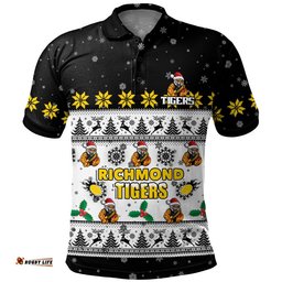 Richmond Polo Shirt Special Ugly Christmas Holiday Footy Fans