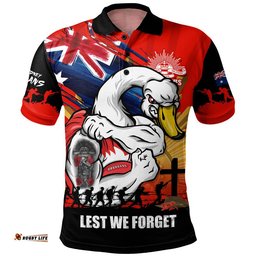 Sydney Swans Polo Shirt ANZAC Day Honour And Football Legacy