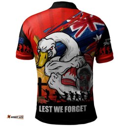 Sydney Swans Polo Shirt ANZAC Day Honour And Football Legacy