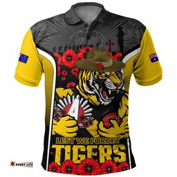 Richmond Polo Shirt Lest We Forget In Eternal Honor And Duty