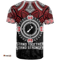 Aotearoa Proud To Be Maori T Shirt New Zealand Fight Together LT9