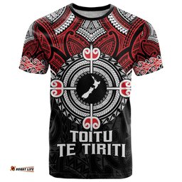 Aotearoa Proud To Be Maori T Shirt New Zealand Fight Together LT9