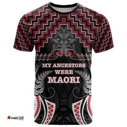 Aotearoa T Shirt Proud To Be Maori LT05