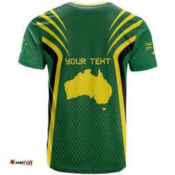 Australia Day 26 January Personalised T Shirt With National Color LT9