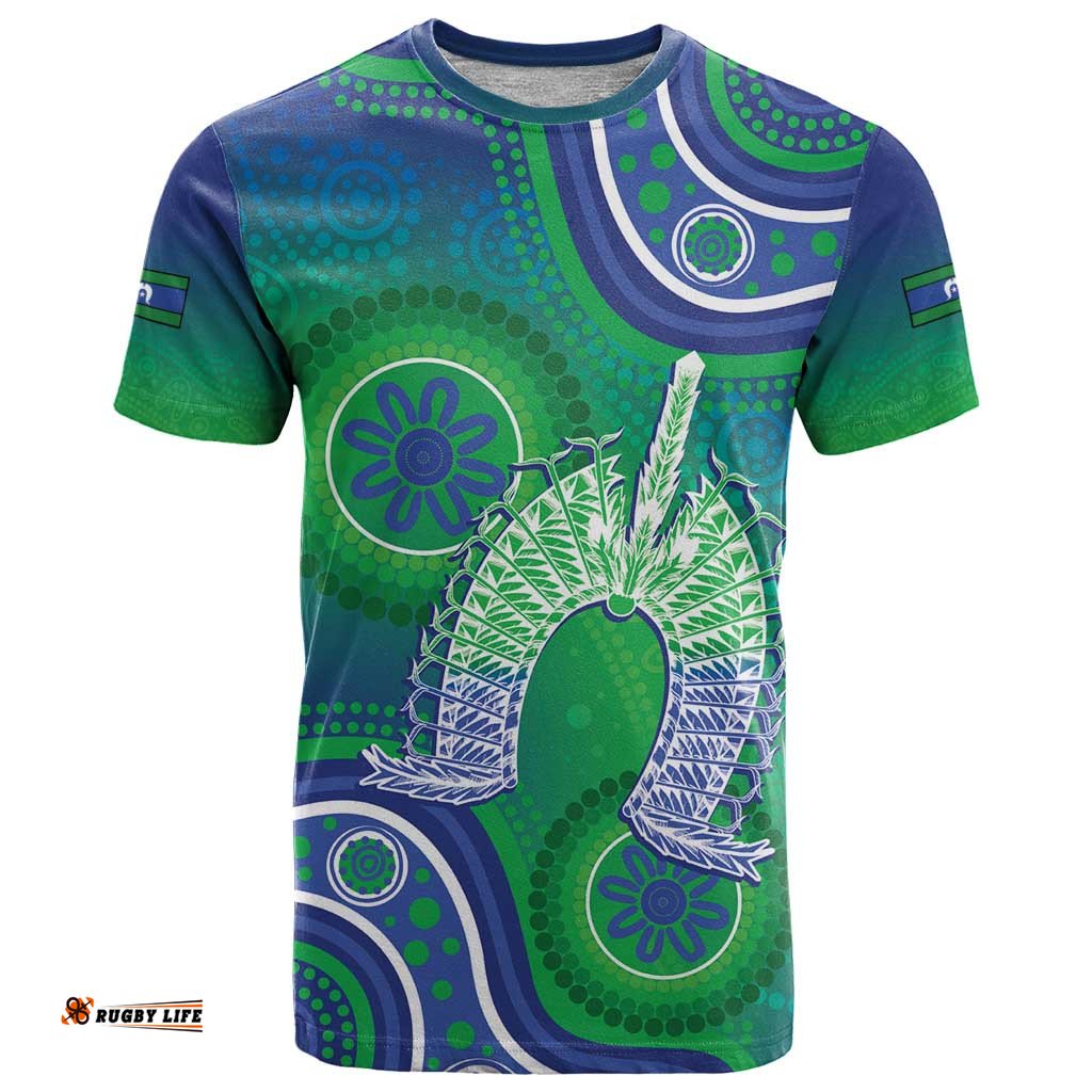 Australia Torres Strait Islanders T Shirt Dhari Aboriginal Pattern LT14