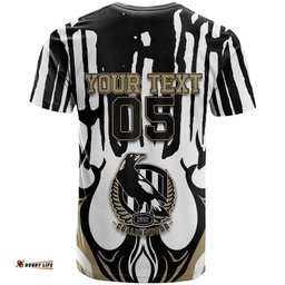 Custom Collingwood Black T Shirt Unique Style DT05