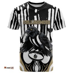 Custom Collingwood Black T Shirt Unique Style DT05