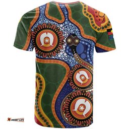 Australia NAIDOC Week 2026 T Shirt 50 Years of Deadly Dhari Snake Aboriginal Art LT14