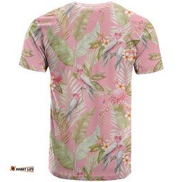 Australia Galah Cockatoo T Shirt Eolophus Soseicapilla Couple Seamless Style LT14