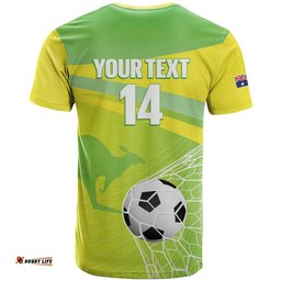 Custom Australia Soccer 2026 T Shirt Come On Matildas LT14