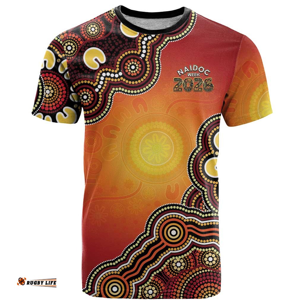 Australia Indigenous NAIDOC Week 2026 T Shirt 50 Years Of Deadly LT05
