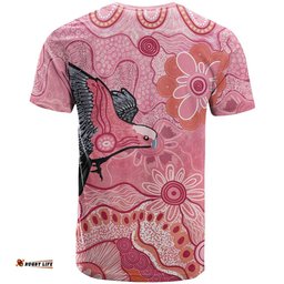 NAIDOC Week Aussie Indigenous T Shirt Aboriginal Galah Bird Contemporary Art LT7