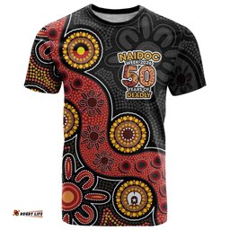 NAIDOC Week 2026 T Shirt 50 Years of Deadly Indigenous Pride LT18