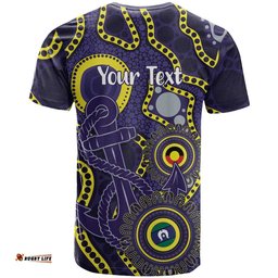 Dockers NAIDOC Week 2026 Personalised T Shirt 50 Years of Deadly Aboriginal Art LT14