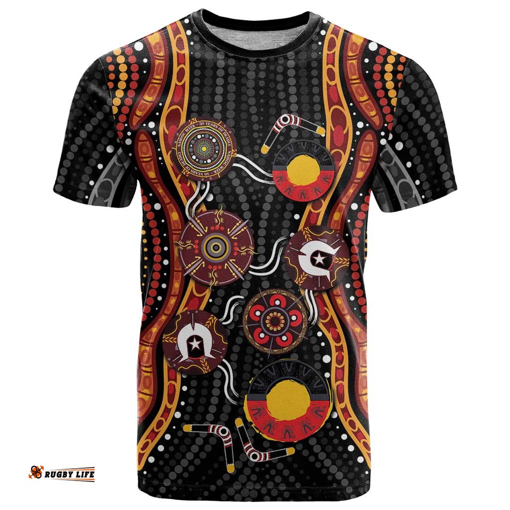 NAIDOC Week 2026 T Shirt Together We Rise Together We Stay Deadly LT9