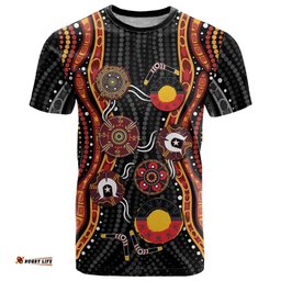 NAIDOC Week 2026 T Shirt Together We Rise Together We Stay Deadly LT9